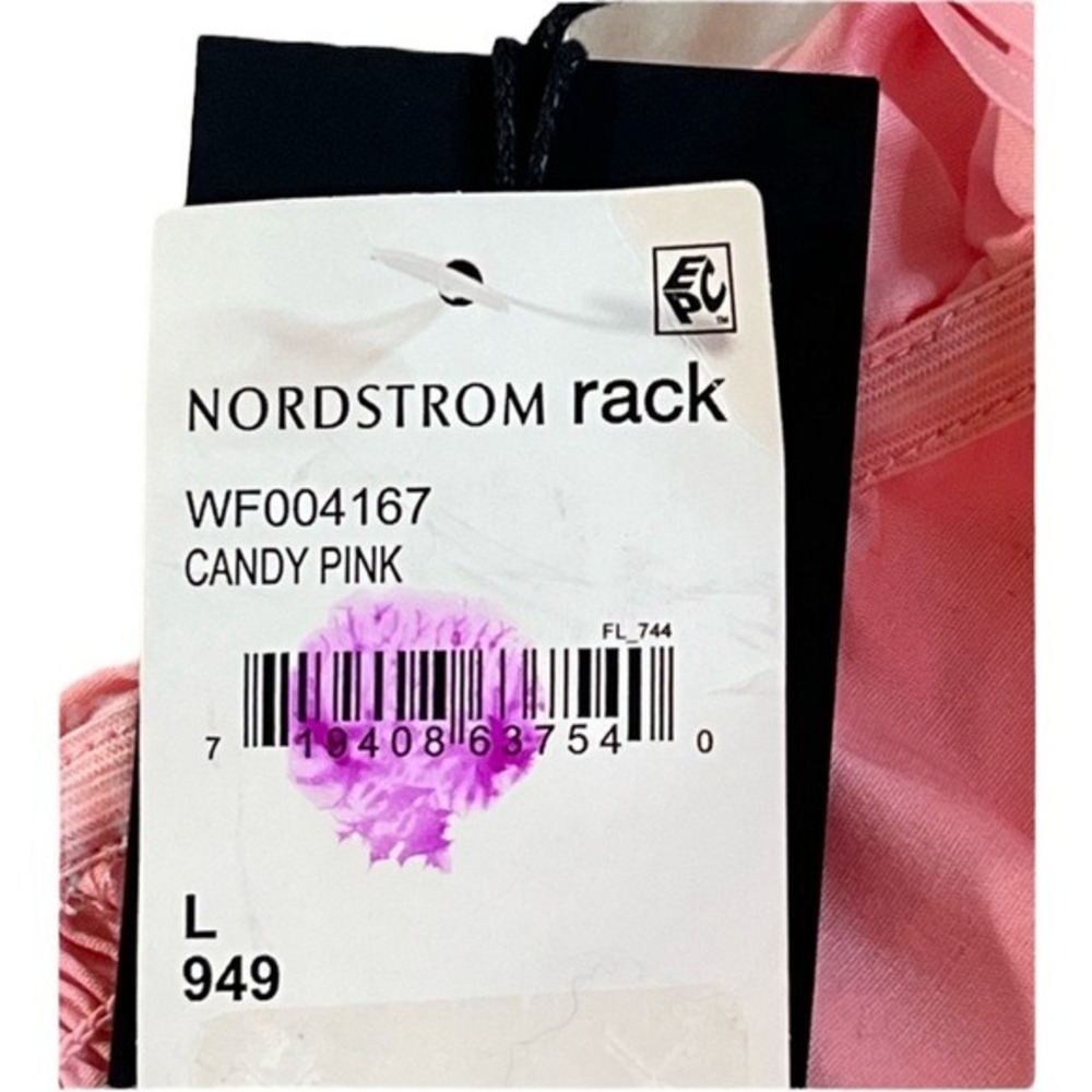 Wildfox Ruffle One Shoulder Davenay Top, Color Candy Pink, Size‎ Large - Picture 12 of 12